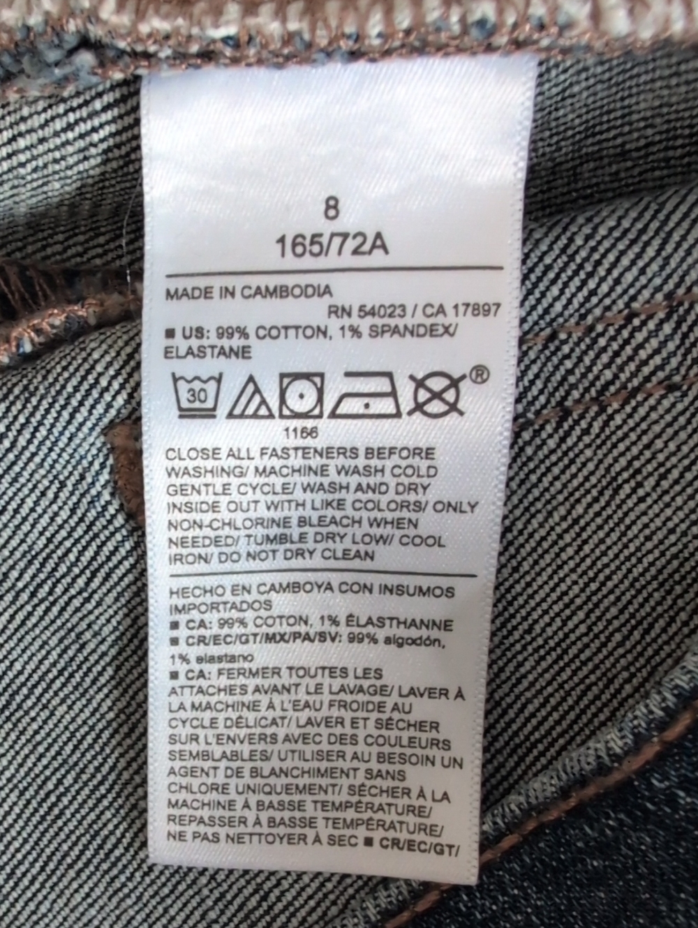 Old Navy Women's Dark Blue Barrel Leg Jeans - Picture 6 of 10